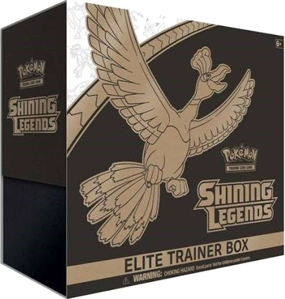 Tap to view the box up close Shining Legends Elite Trainer Box