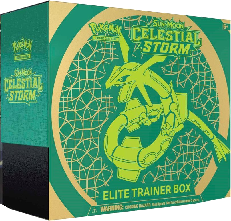 Tap to view the box up close Celestial Storm Elite Trainer Box