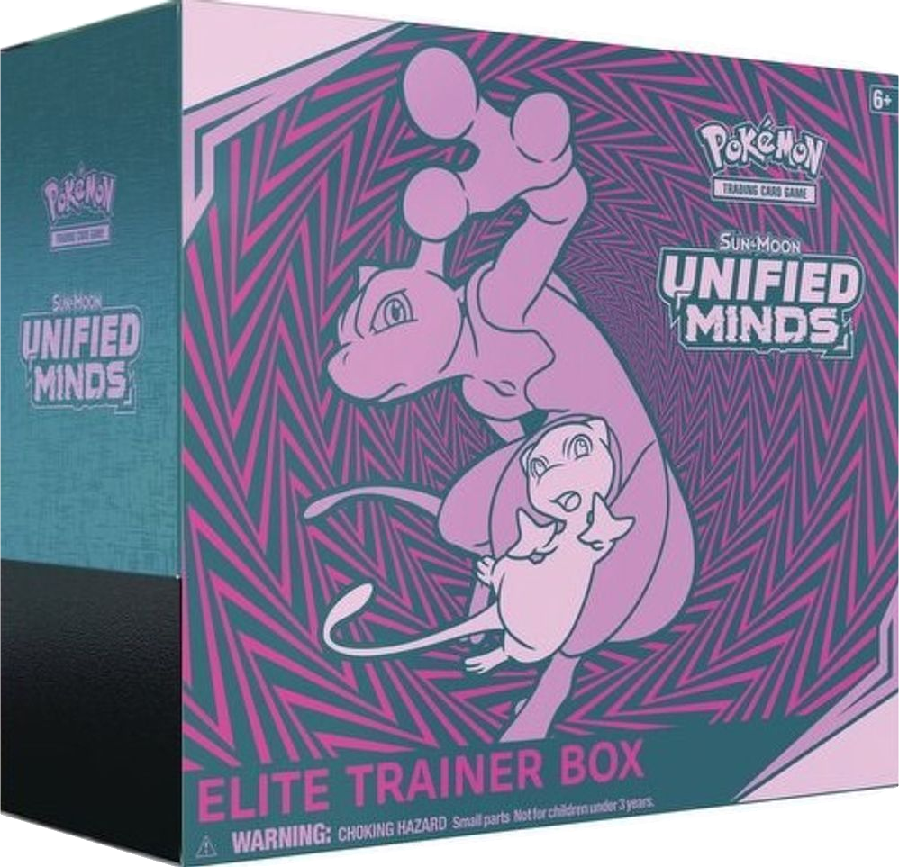 Tap to view the box up close Unified Minds Elite Trainer Box