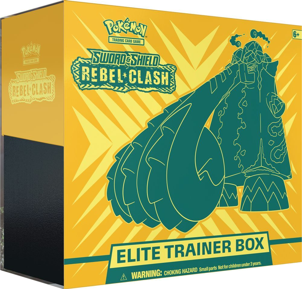 Tap to view the box up close Rebel Clash Elite Trainer Box