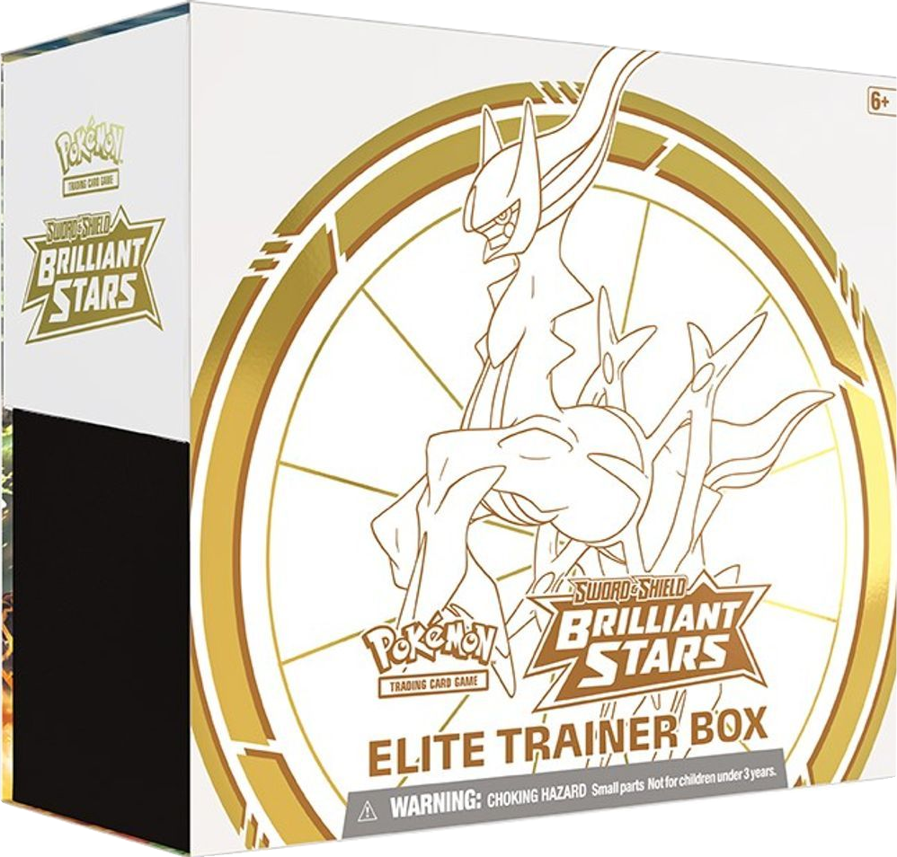 Tap to view the box up close Brilliant Stars Elite Trainer Box