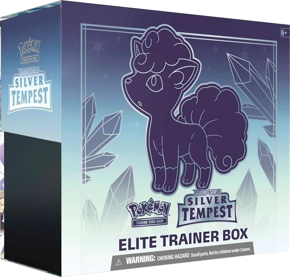 Tap to view the box up close Silver Tempest Elite Trainer Box