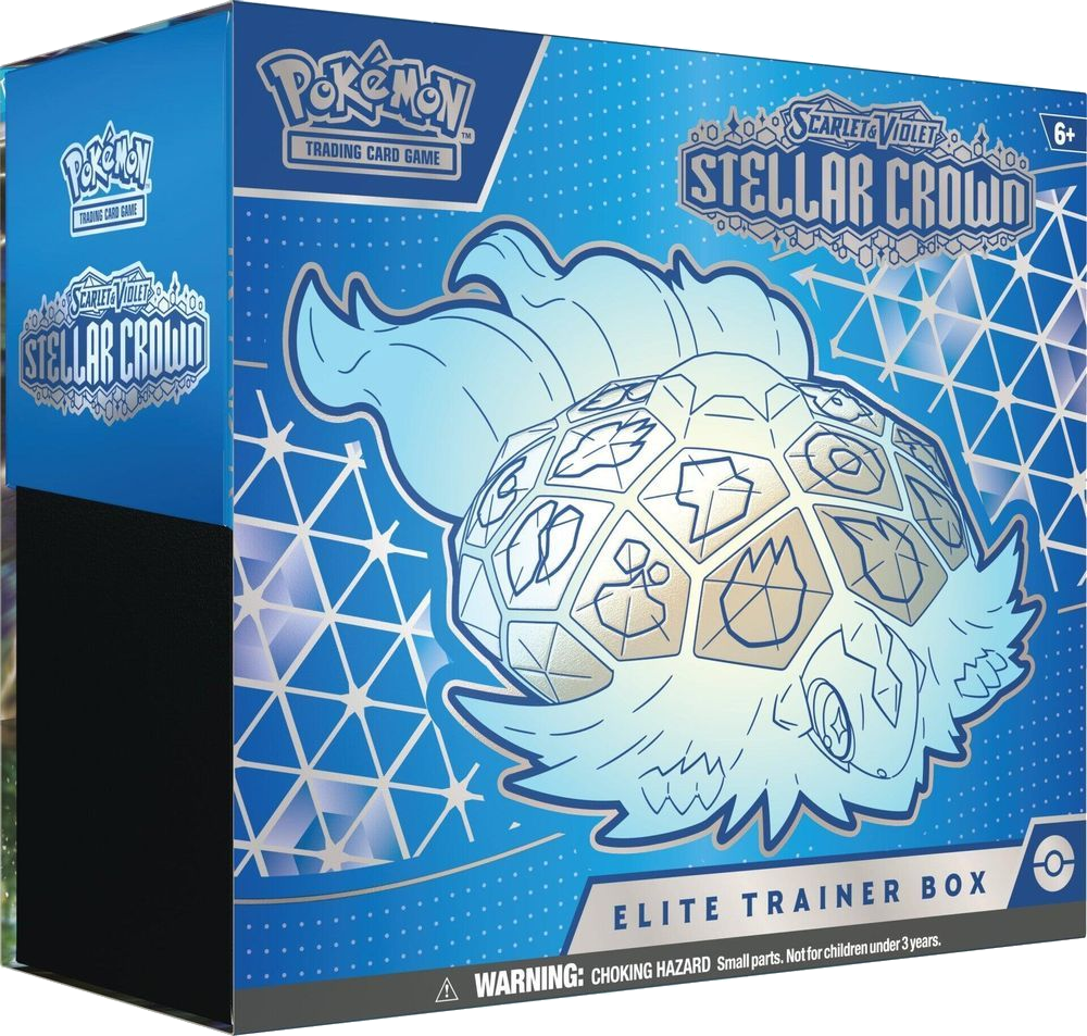 Tap to view the box up close Stellar Crown Elite Trainer Box
