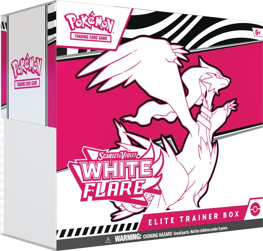 Tap to view the box up close White Flare Elite Trainer Box