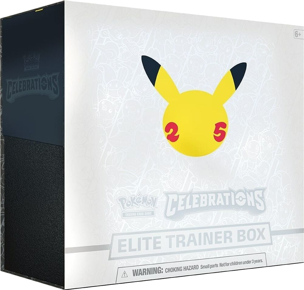 Tap to view the box up close Celebrations Elite Trainer Box